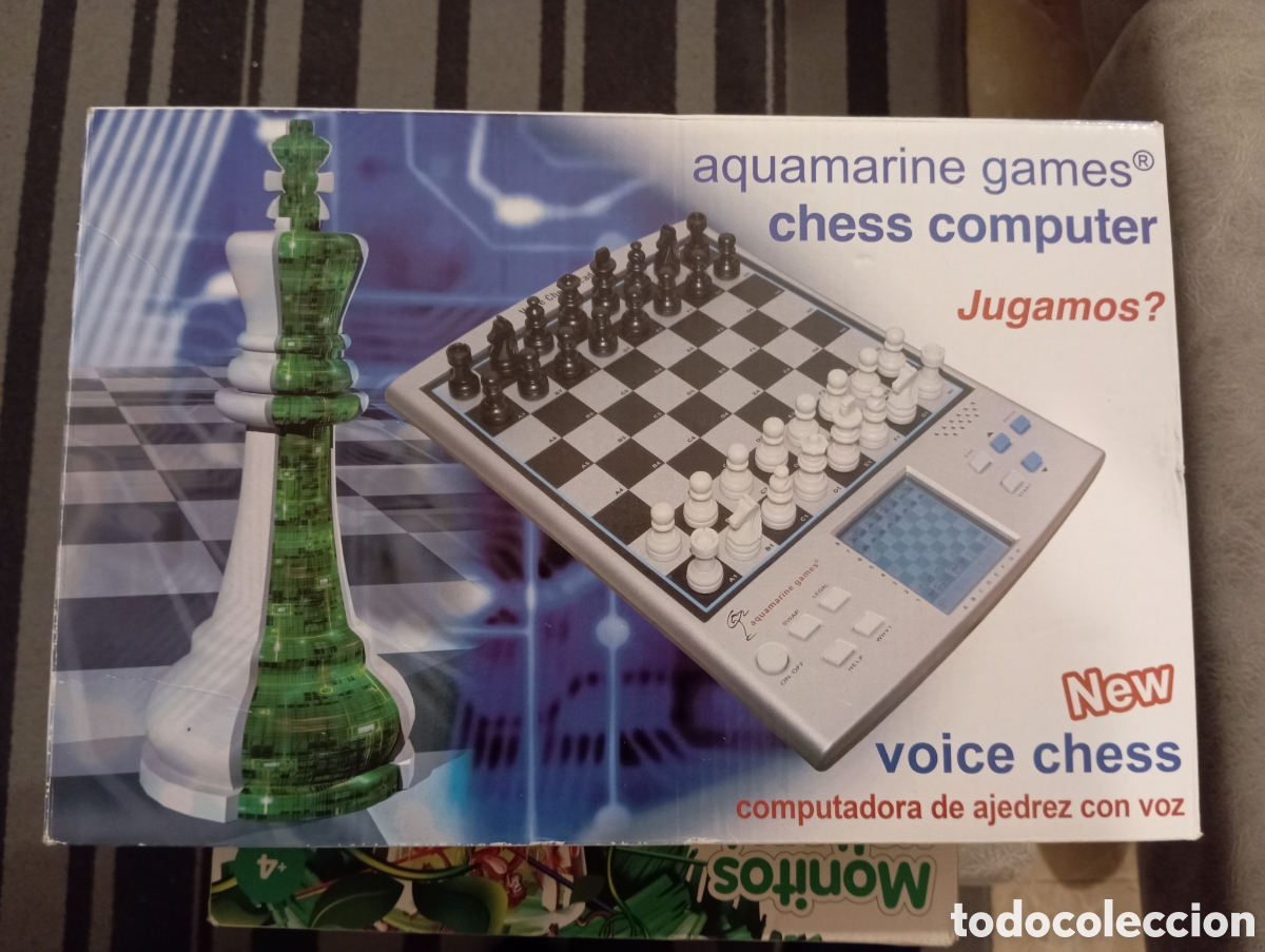 Juegos de mesa: Aquamarine Chess computadora Ajedrez - Foto 1