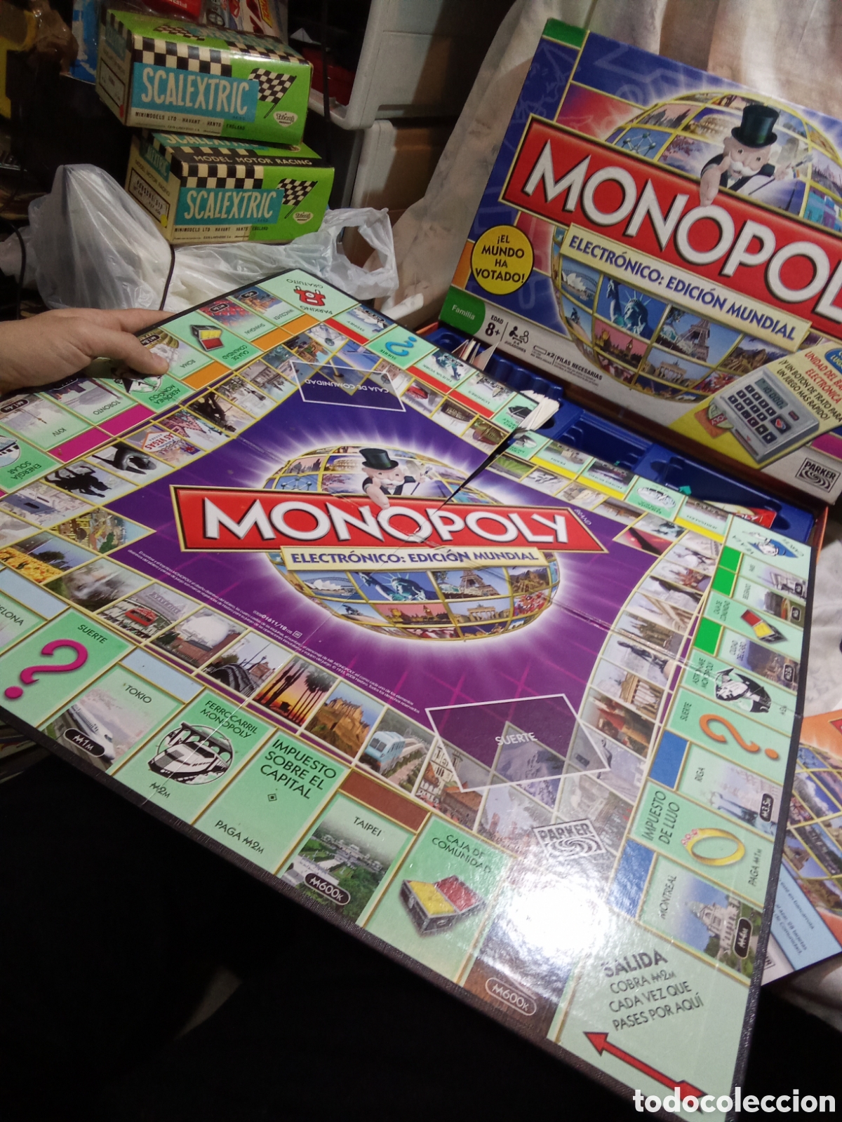 Juegos de mesa: MONOPOLY ELECTR&Oacute;NICO: EDICI&Oacute;N MUNDIAL COMPLETO - Foto 3