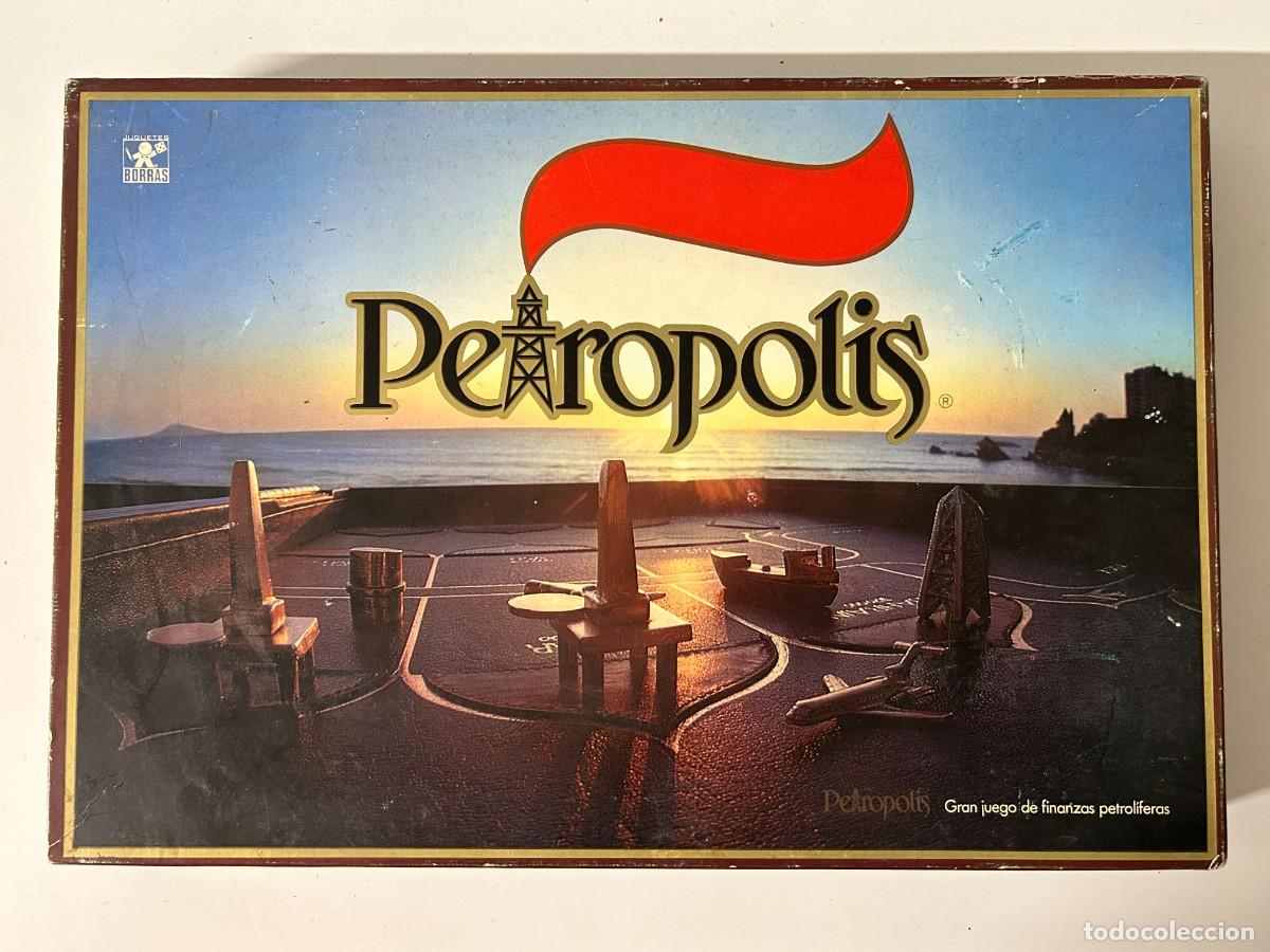Juegos de mesa: PETROPOLIS de Juegos BORRAS 1980 COMPLETO - Foto 1