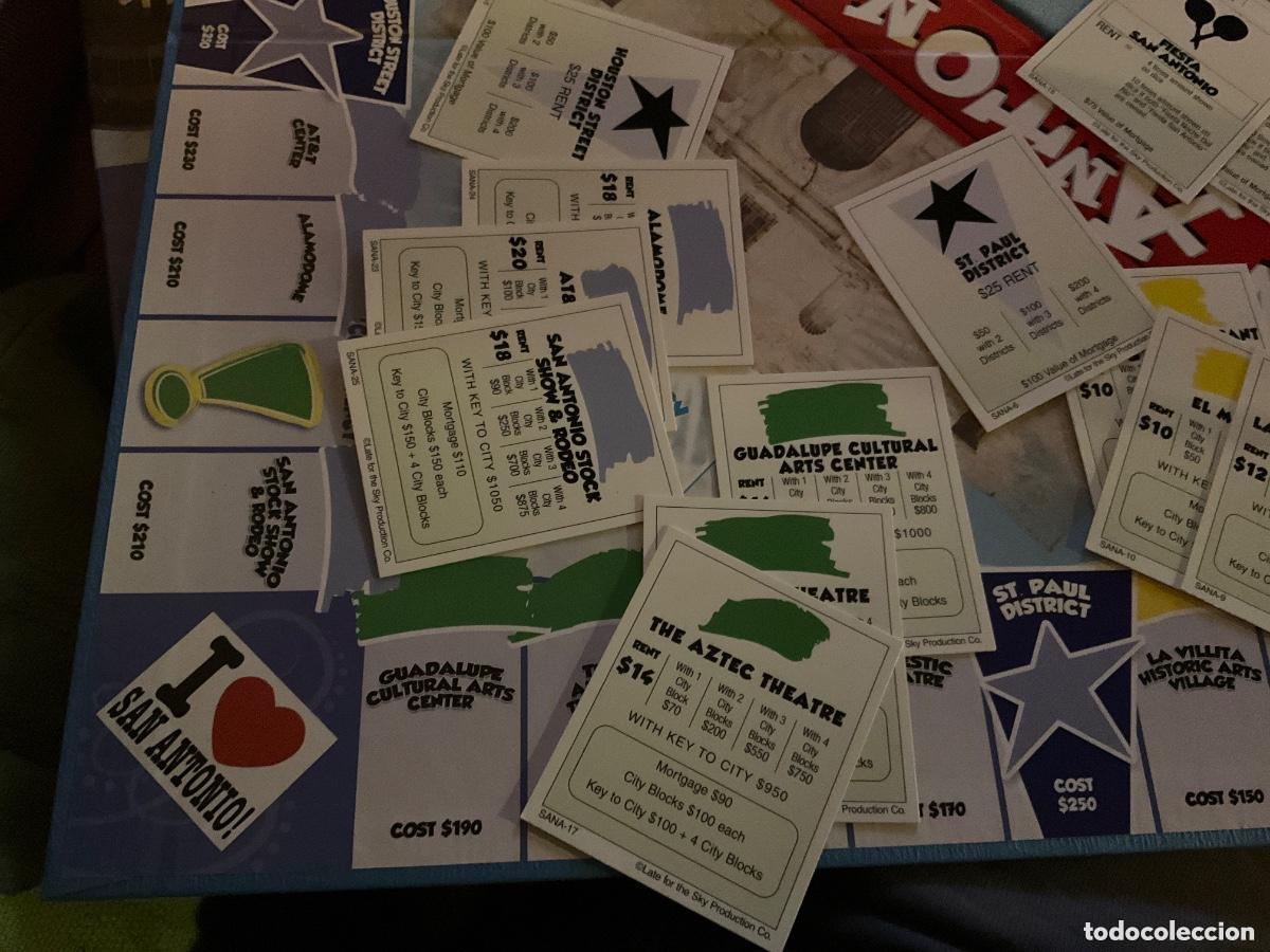 Juegos de mesa: San Antonio opoly Monopoly de san antonio - Foto 8