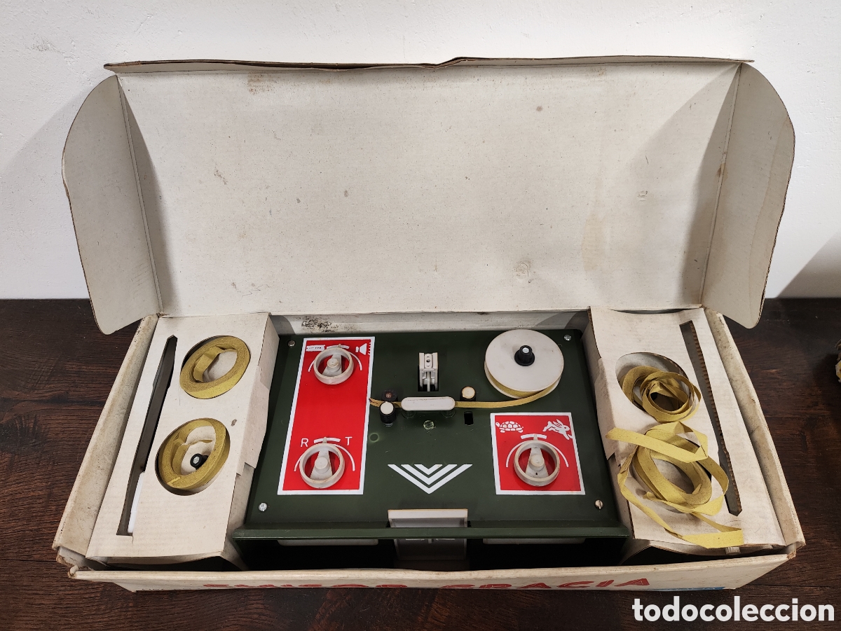 Juegos de mesa: ANTIGUO JUGUETE EMISOR GRACIA - Foto 2