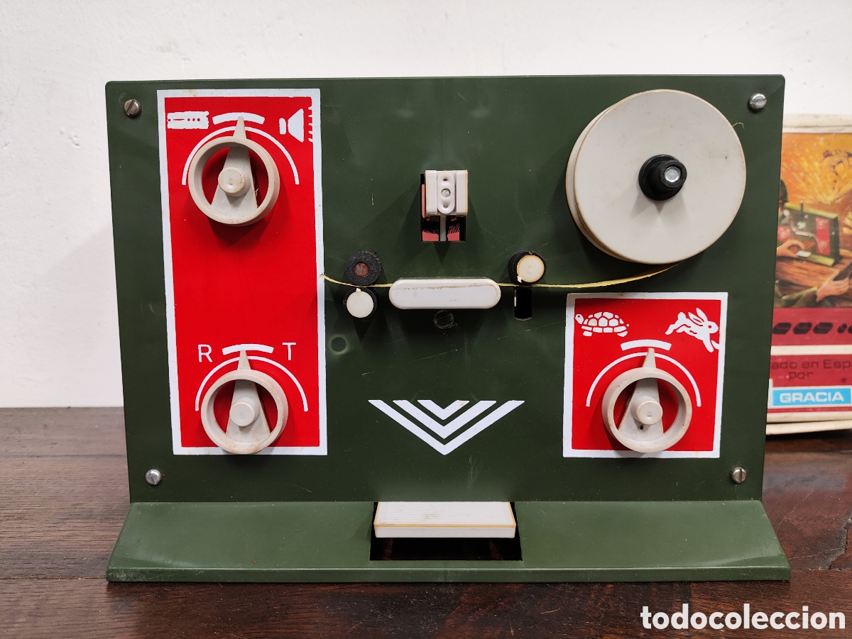 Juegos de mesa: ANTIGUO JUGUETE EMISOR GRACIA - Foto 3