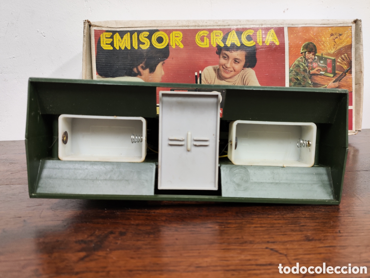 Juegos de mesa: ANTIGUO JUGUETE EMISOR GRACIA - Foto 4