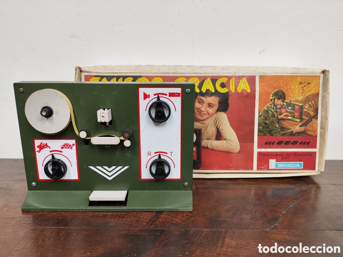 Juegos de mesa: ANTIGUO JUGUETE EMISOR GRACIA - Foto 1