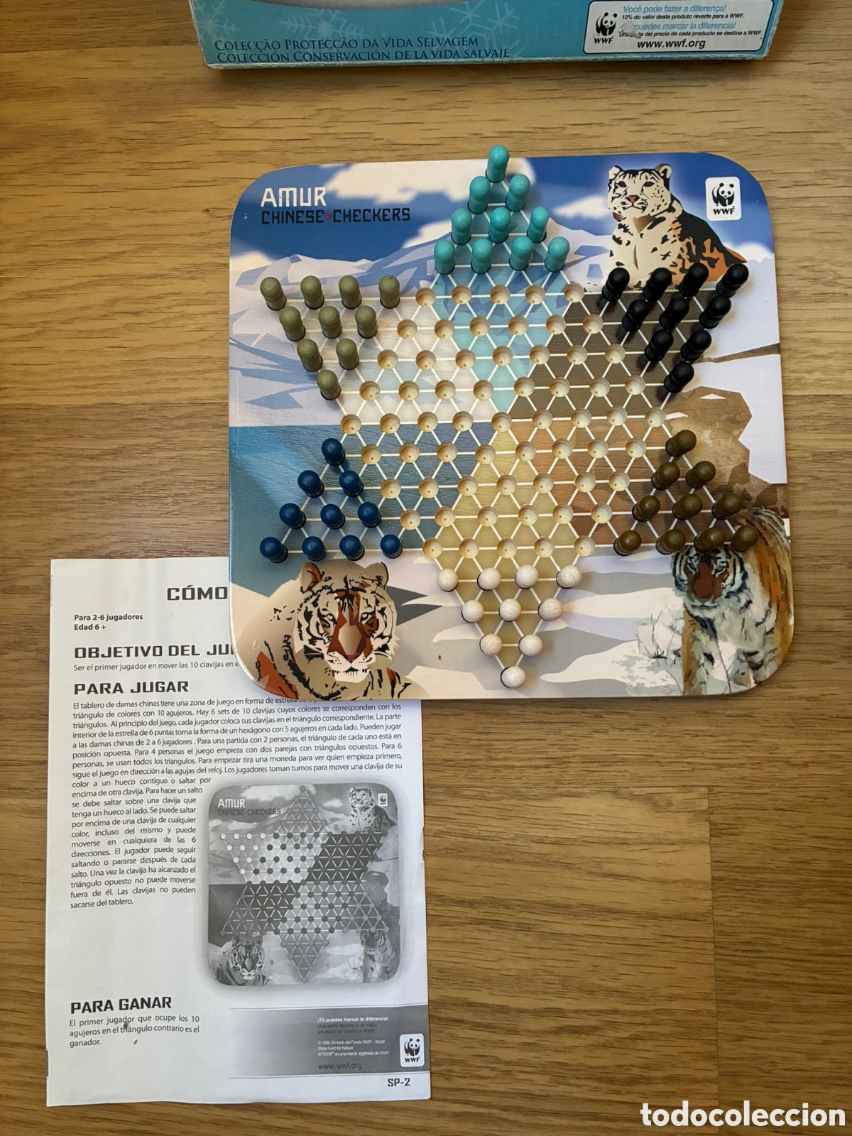 Juegos de mesa: Juego - Damas chinas del Amur - WWF - Foto 3