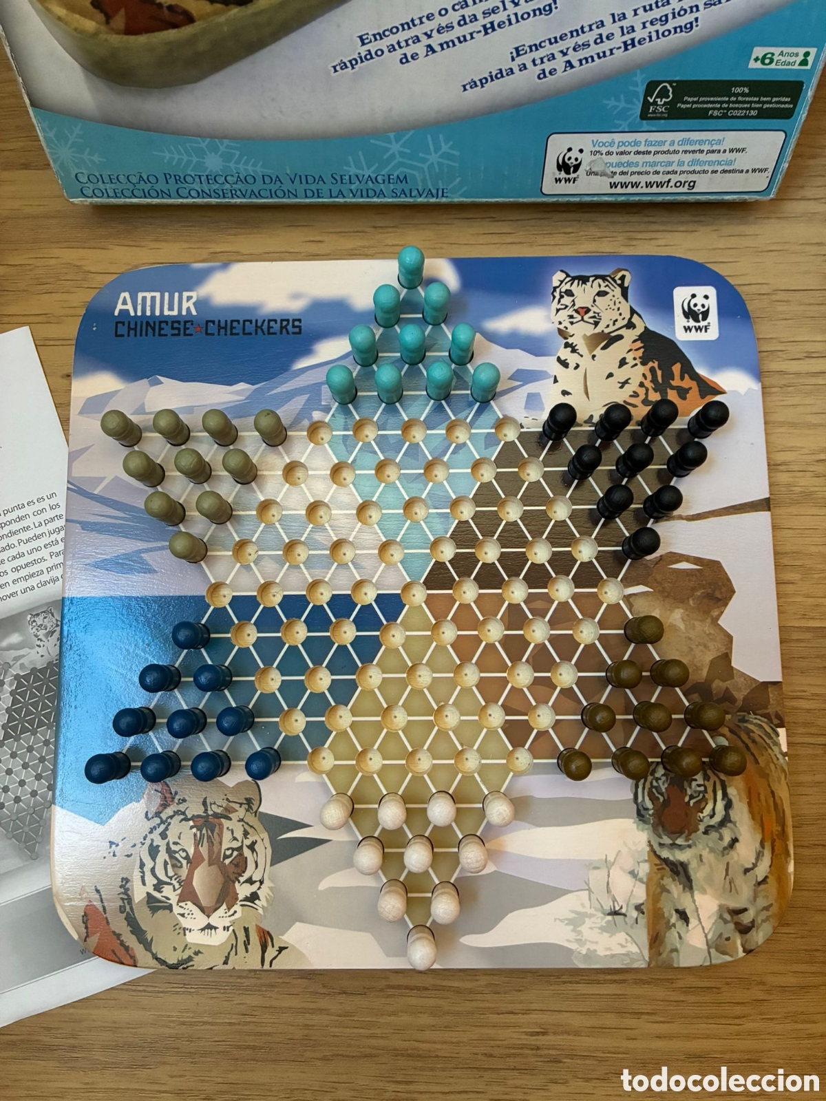 Juegos de mesa: Juego - Damas chinas del Amur - WWF - Foto 4