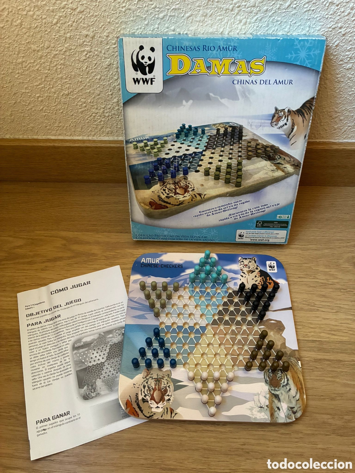 Juegos de mesa: Juego - Damas chinas del Amur - WWF - Foto 5