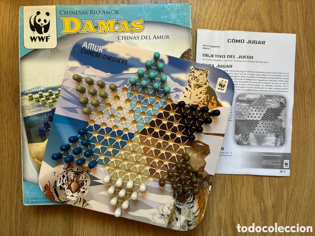 Juegos de mesa: Juego - Damas chinas del Amur - WWF - Foto 1