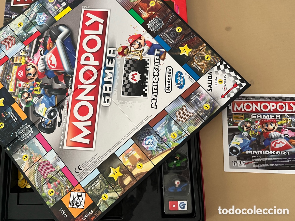 Juegos de mesa: monopoly Mario Kart juego de mesa - Foto 3