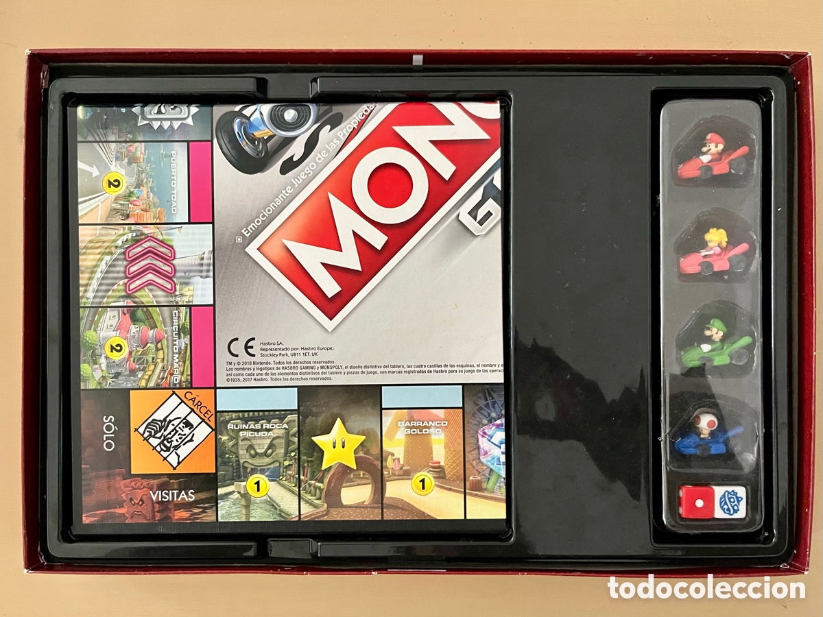 Juegos de mesa: monopoly Mario Kart juego de mesa - Foto 5