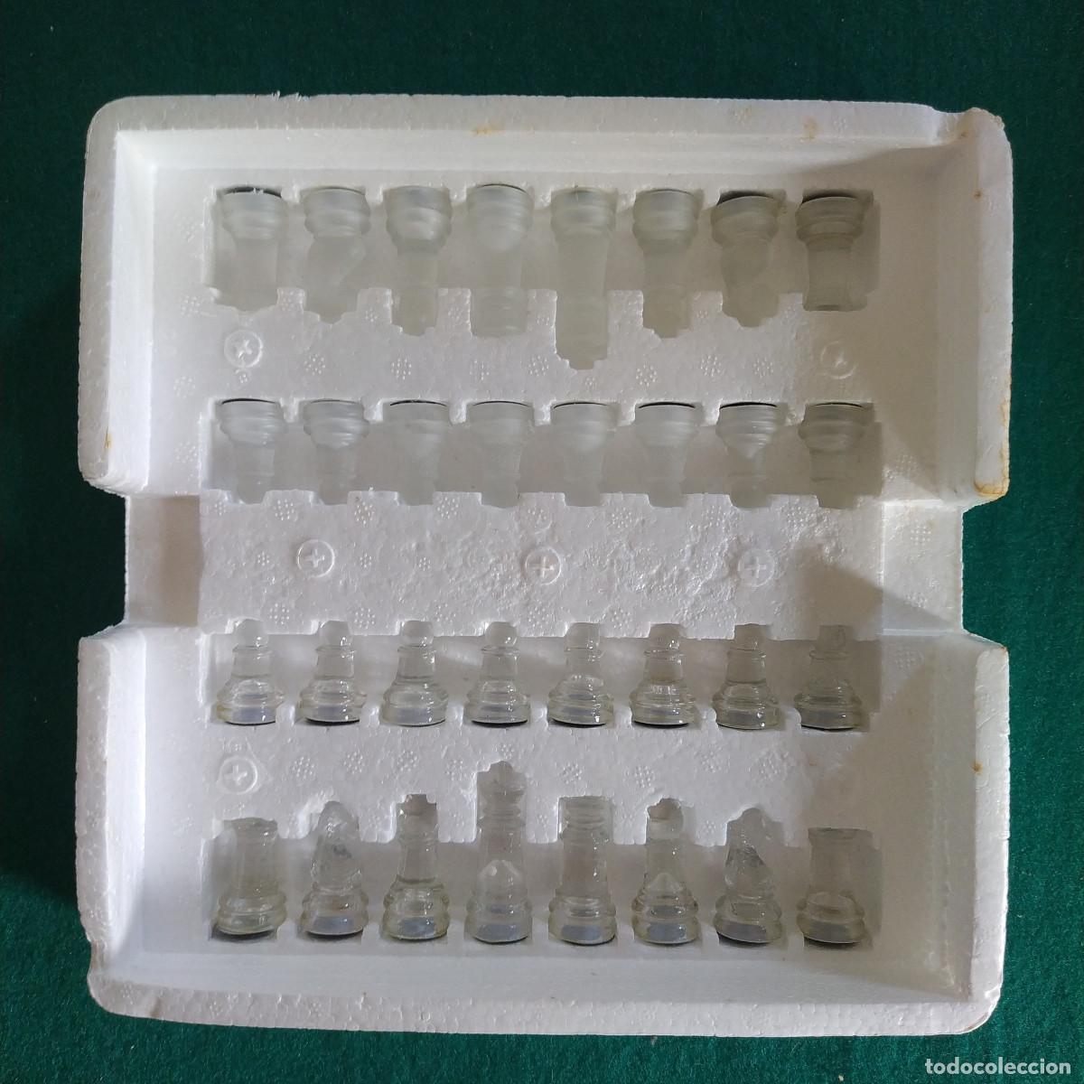 Juegos de mesa: Galss chess set ajedrez de cristal - Foto 3