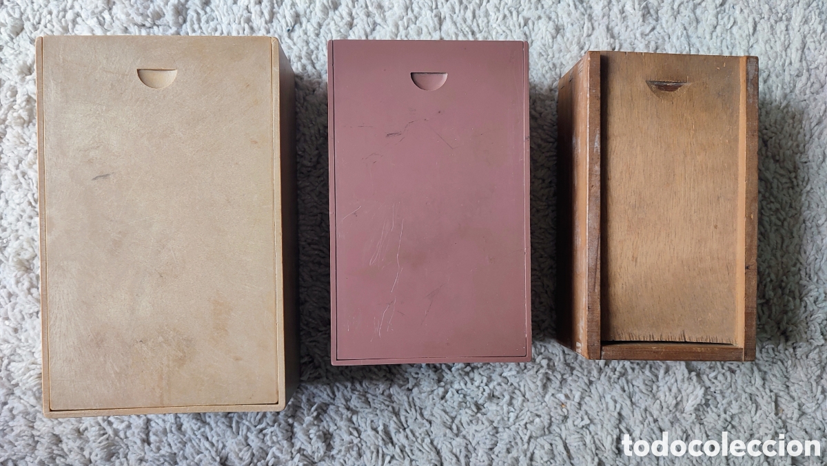 Juegos de mesa: Lote 3 juegos completos de piezas de ajedrez. - Foto 4