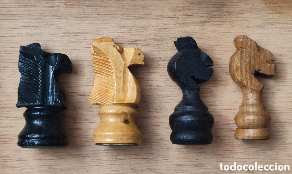 Juegos de mesa: Lote 3 juegos completos de piezas de ajedrez. - Foto 5