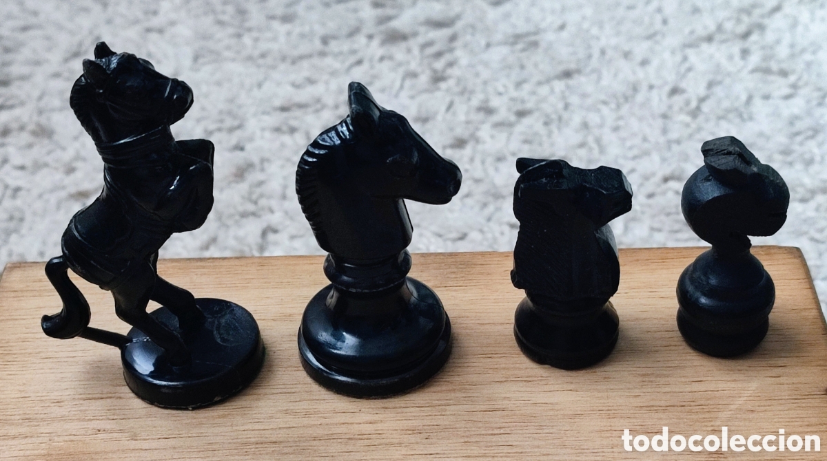 Juegos de mesa: Lote 3 juegos completos de piezas de ajedrez. - Foto 7