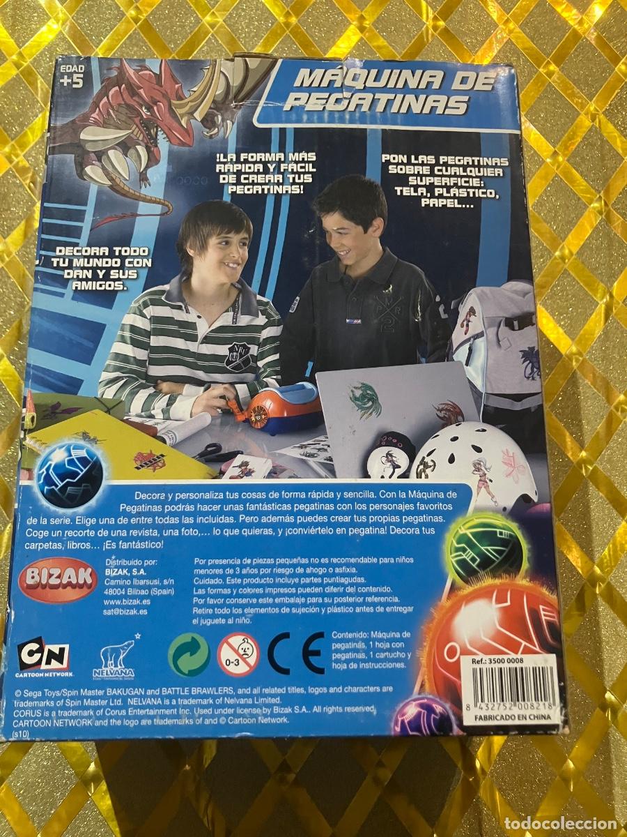Juegos de mesa: MAQUINA DE PEGATINAS DE BAKUGAN ! - Foto 2