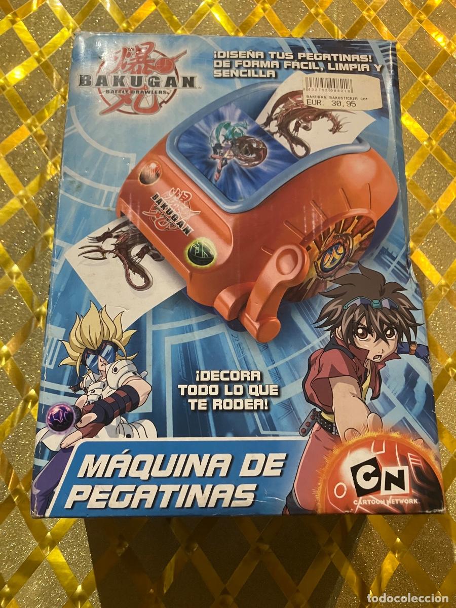 Juegos de mesa: MAQUINA DE PEGATINAS DE BAKUGAN ! - Foto 1