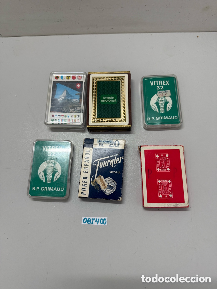 Juegos de mesa: Lote de cartas antiguas - Foto 2