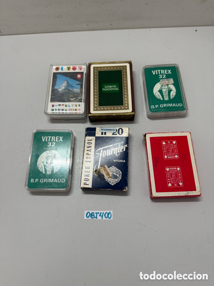 Juegos de mesa: Lote de cartas antiguas - Foto 1