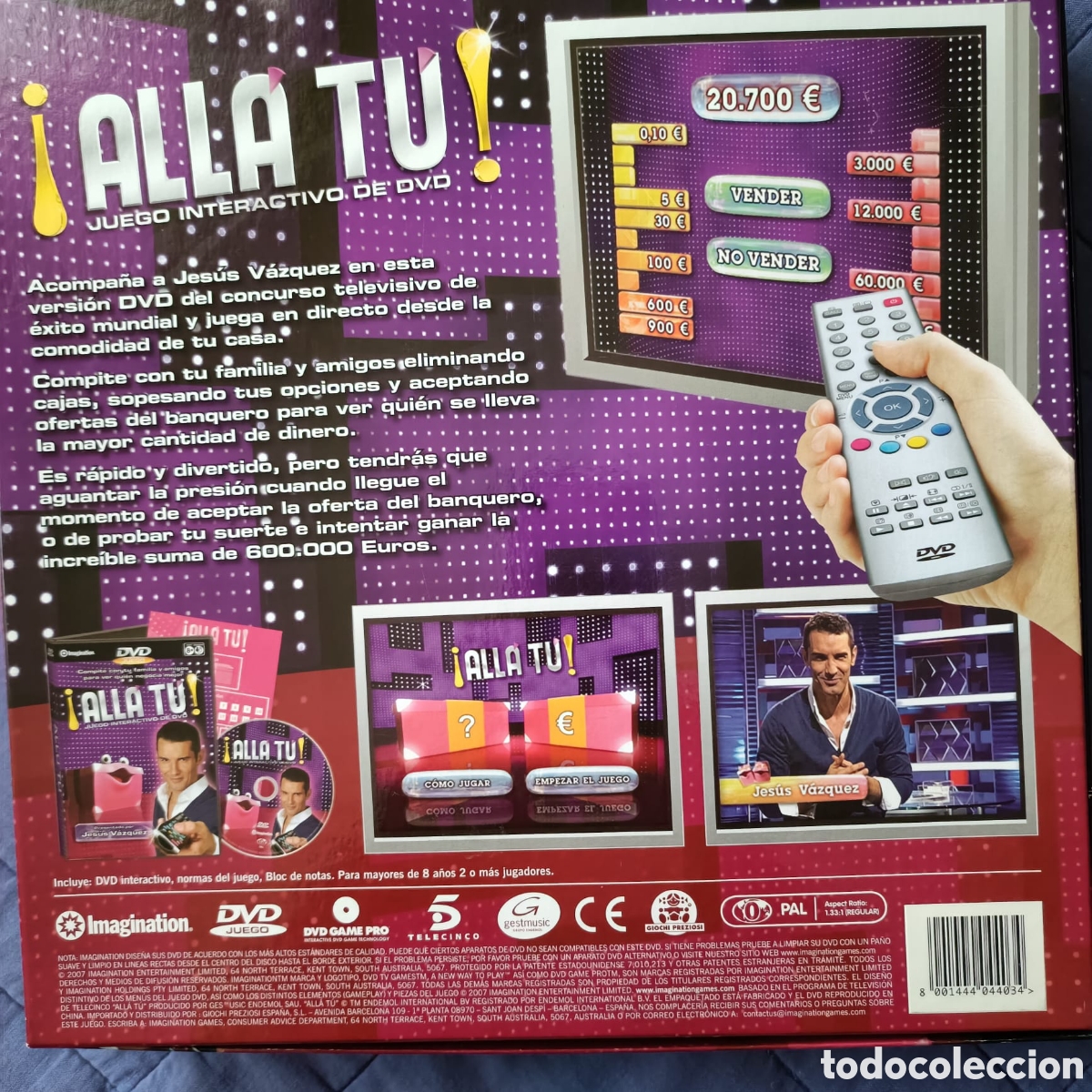 Juegos de mesa: !All&aacute; t&uacute;! Juego interactivo de DVD - Foto 3