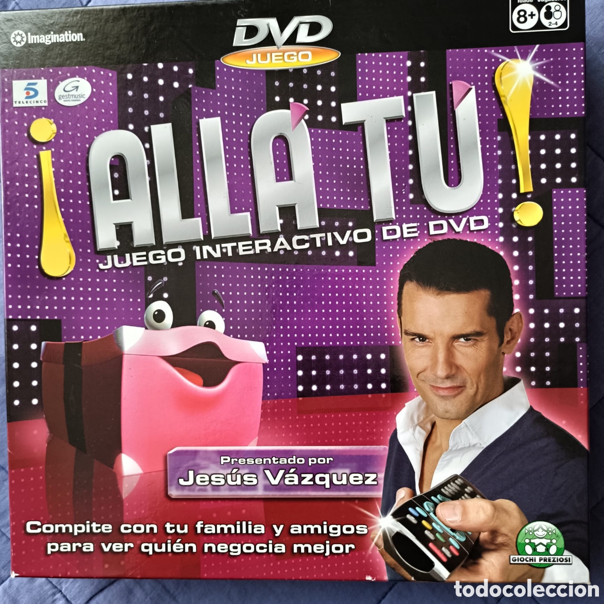 Juegos de mesa: !All&aacute; t&uacute;! Juego interactivo de DVD - Foto 1
