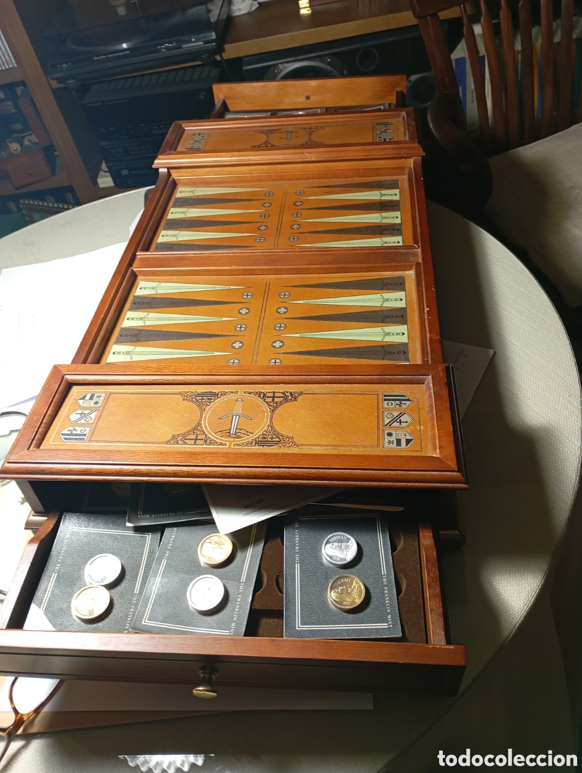 Juegos de mesa: El Backgammon EXCALIBUR - Foto 2