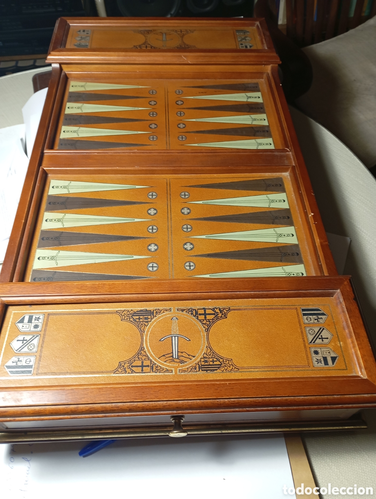 Juegos de mesa: El Backgammon EXCALIBUR - Foto 1