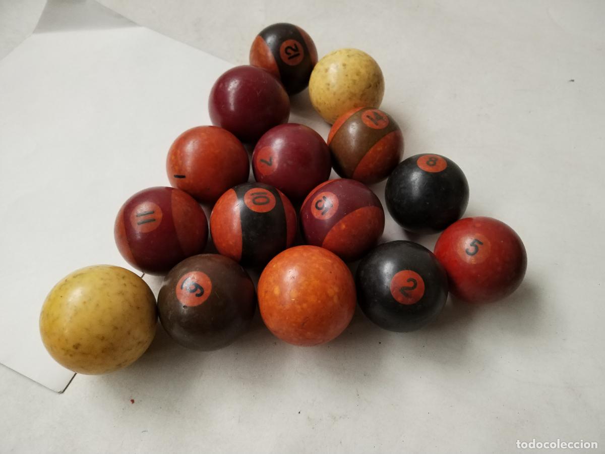 Juegos de mesa: 15 bolas de billar americano - c184 - Foto 3
