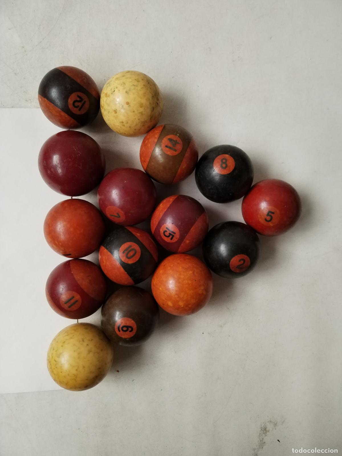 Juegos de mesa: 15 bolas de billar americano - c184 - Foto 1