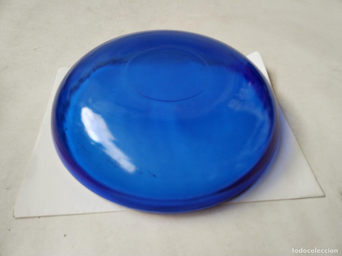 Juegos de mesa: cuenco bandeja cristal azul - Foto 3