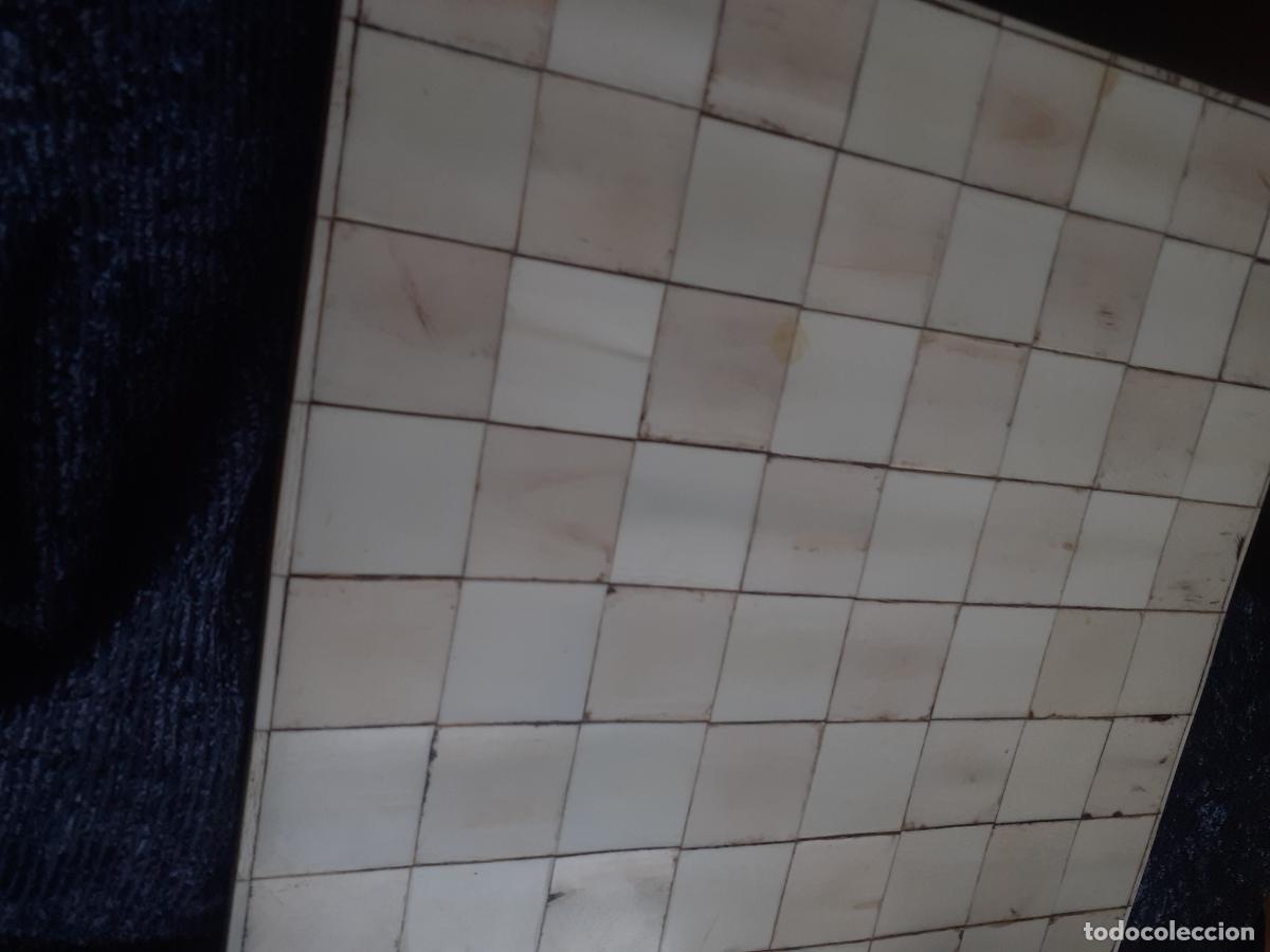 Juegos de mesa: Tablero ajedrez antiguo - Foto 10