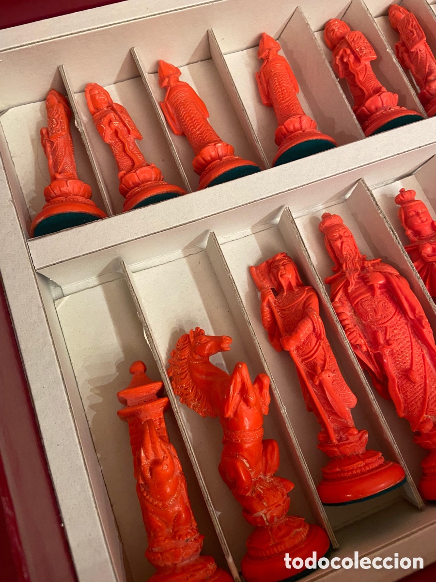 Juegos de mesa: Figuras ajedrez tem&aacute;tico chino - Foto 2