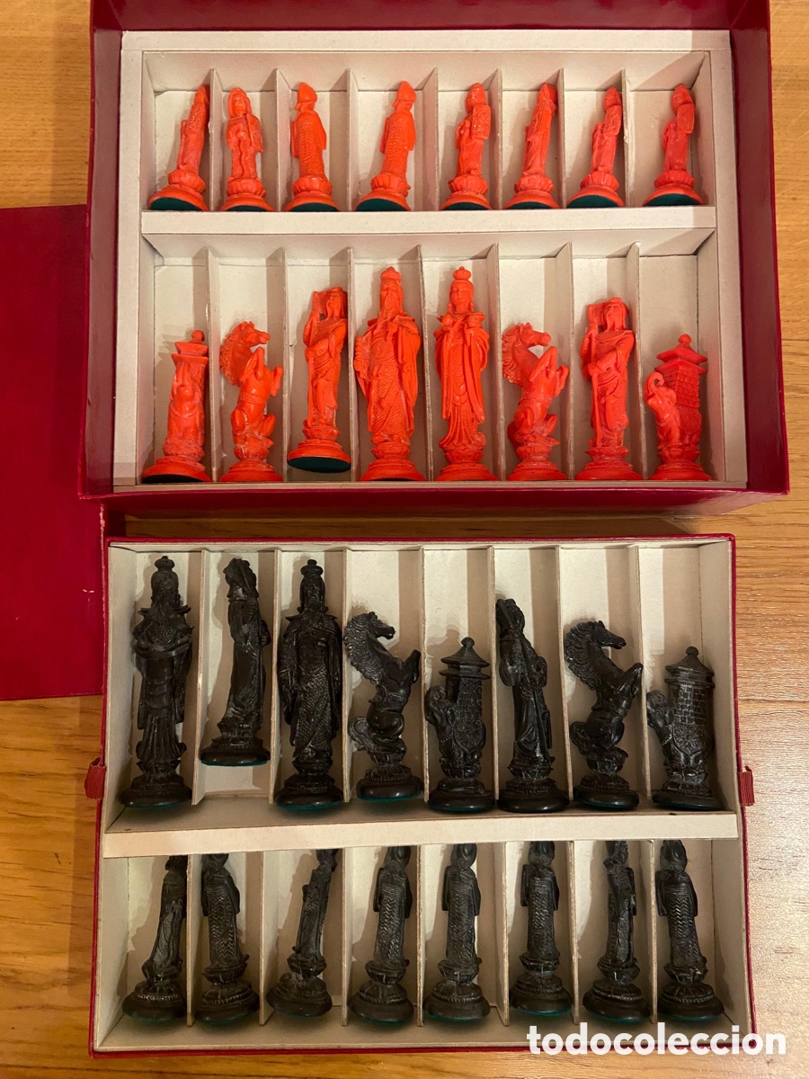Juegos de mesa: Figuras ajedrez tem&aacute;tico chino - Foto 1