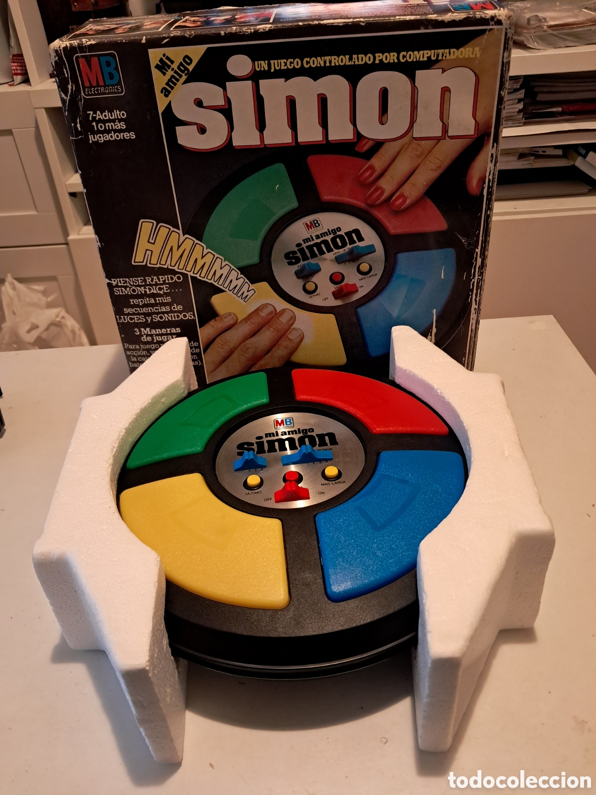 Juegos de mesa: MI AMIGO SIMON, MB ELECTRONICS