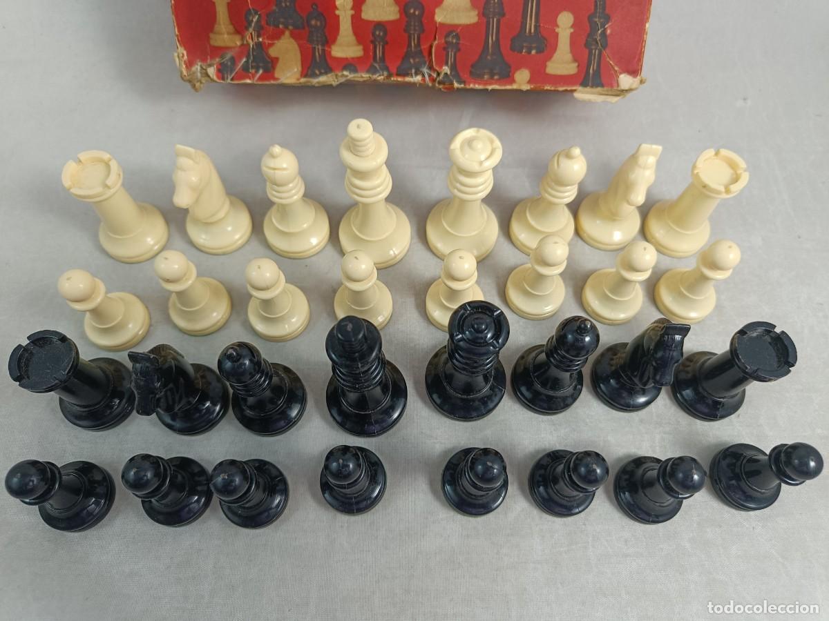 Juegos de mesa: JUEGO DE PIEZAS DE AJEDREZ MAXIMS TORNEO 2000. - Foto 3