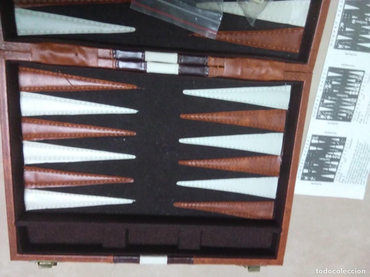 Juegos de mesa: Maletin juego del Backgammon - Foto 2