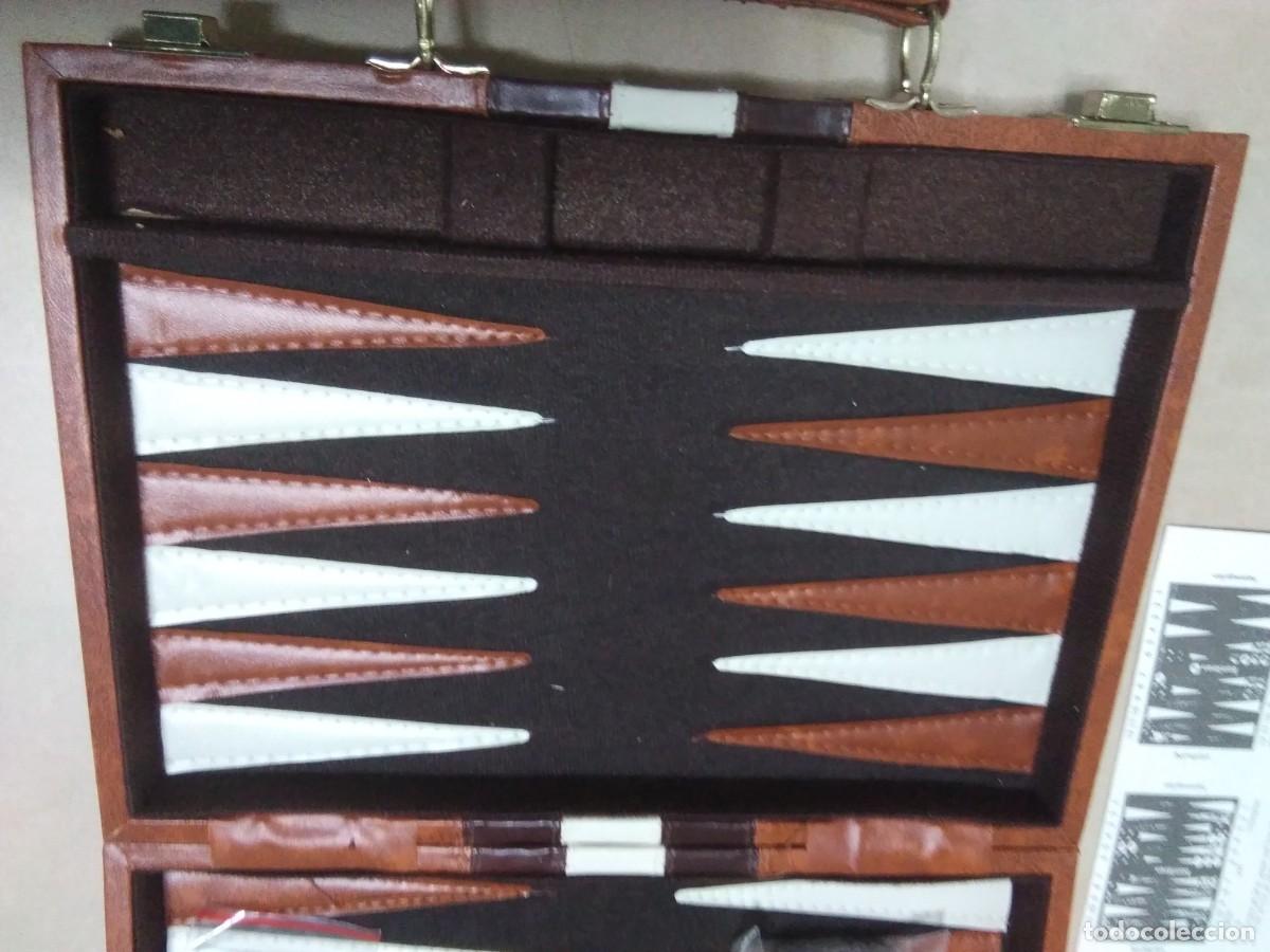 Juegos de mesa: Maletin juego del Backgammon - Foto 3