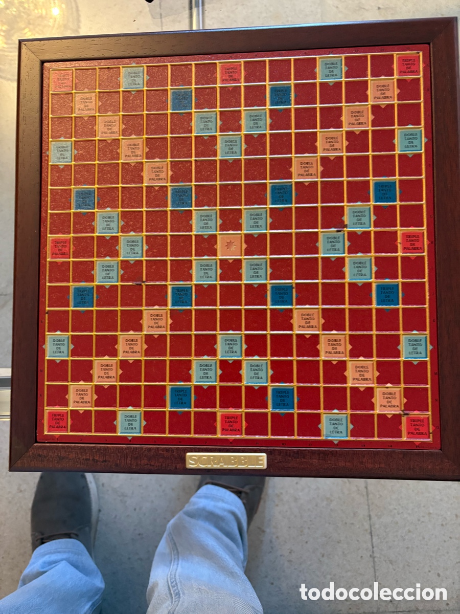 Juegos de mesa: Scrabble Deluxe a&ntilde;o aproximado 1980 - Foto 2