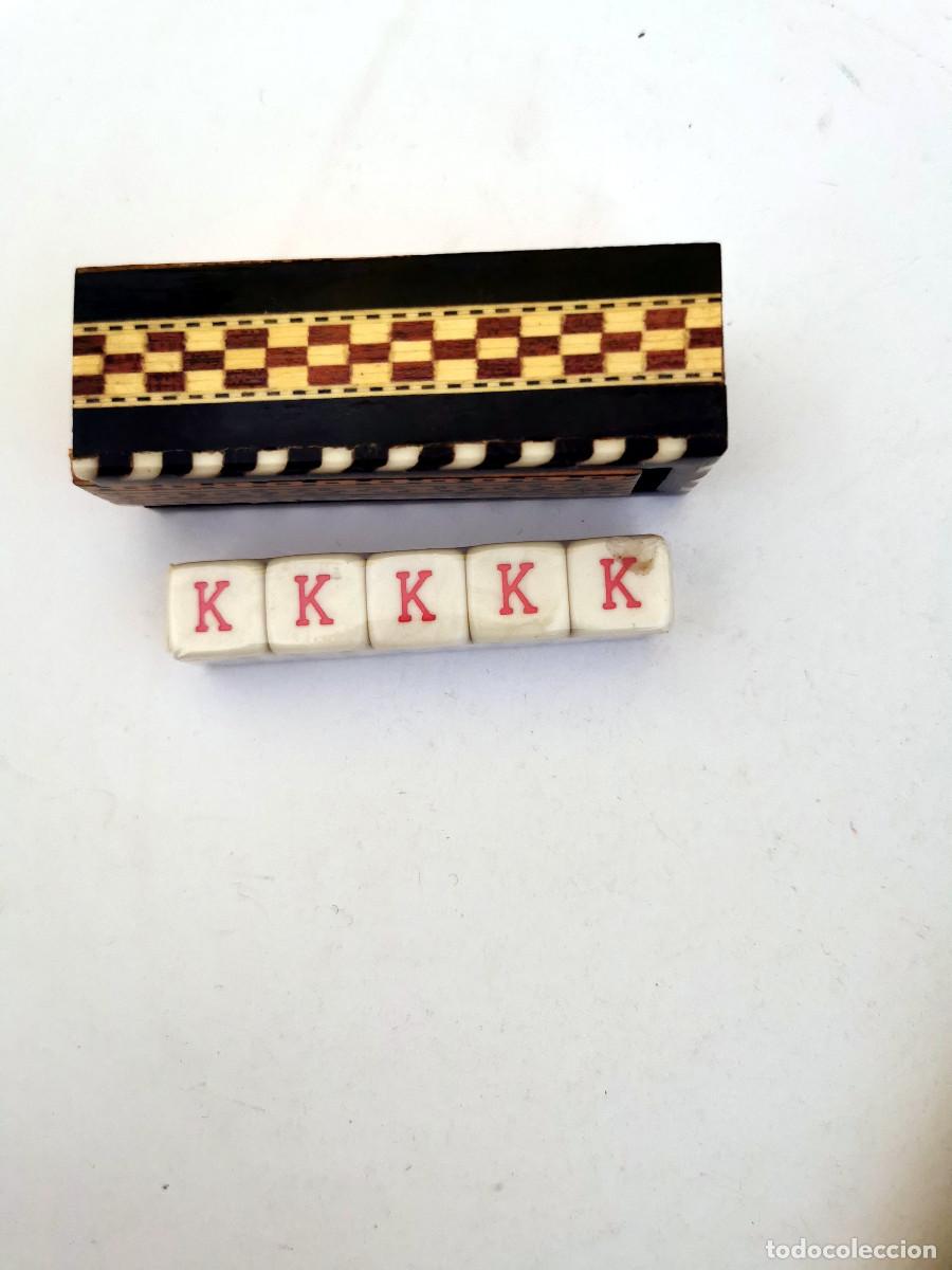 Juegos de mesa: Caja de marqueter&iacute;a con dados de poker - Foto 2
