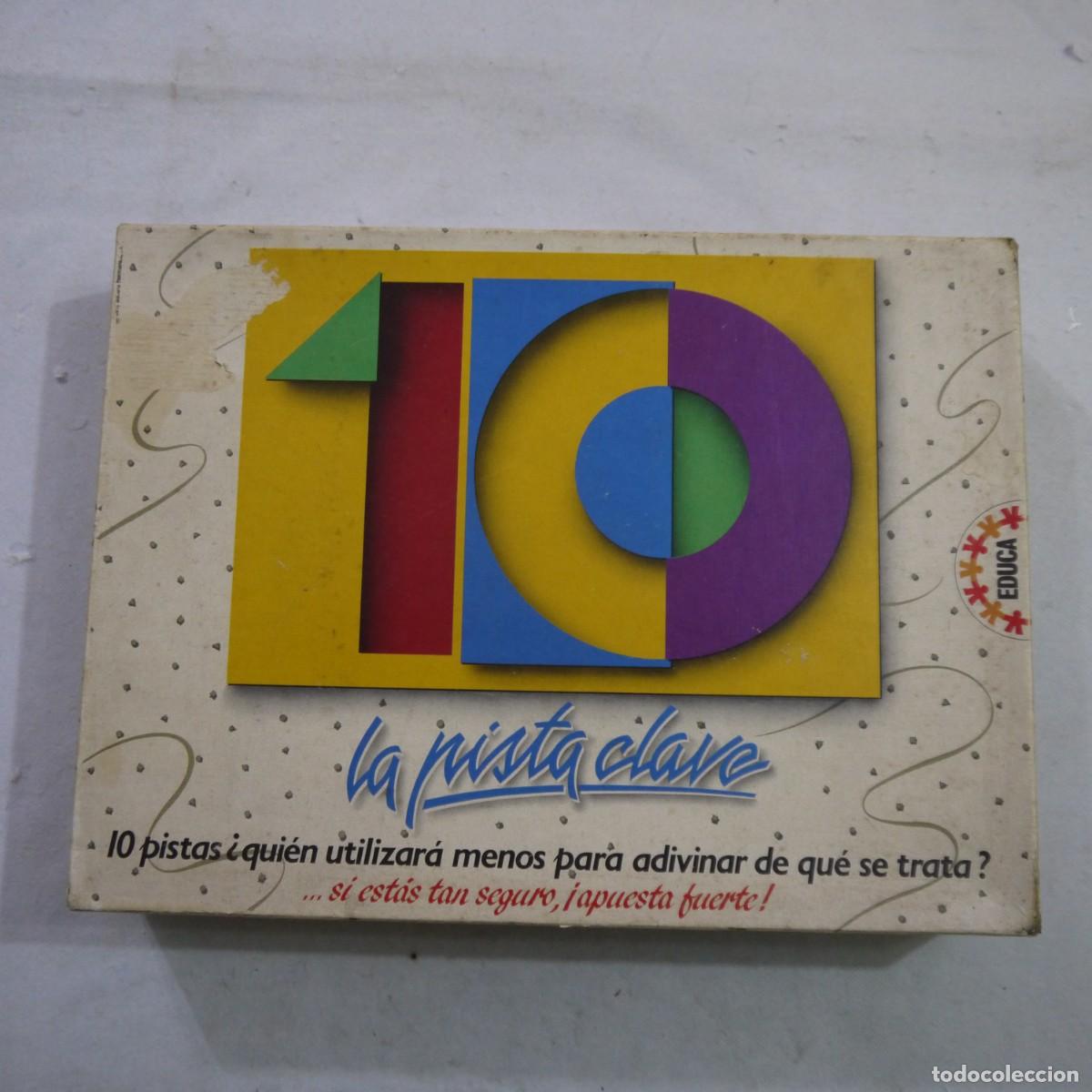 Juegos de mesa: 10 LA PISTA CLAVE - EDUCA - 1989 / REF. 4515 - Foto 1