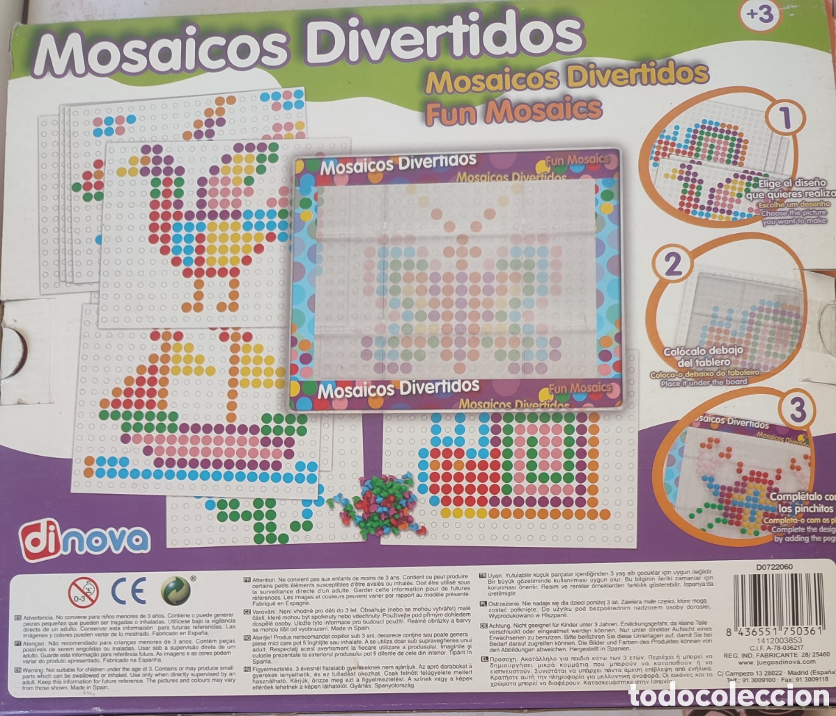 Juegos de mesa: Juego Mosaicos diverridos - Foto 2