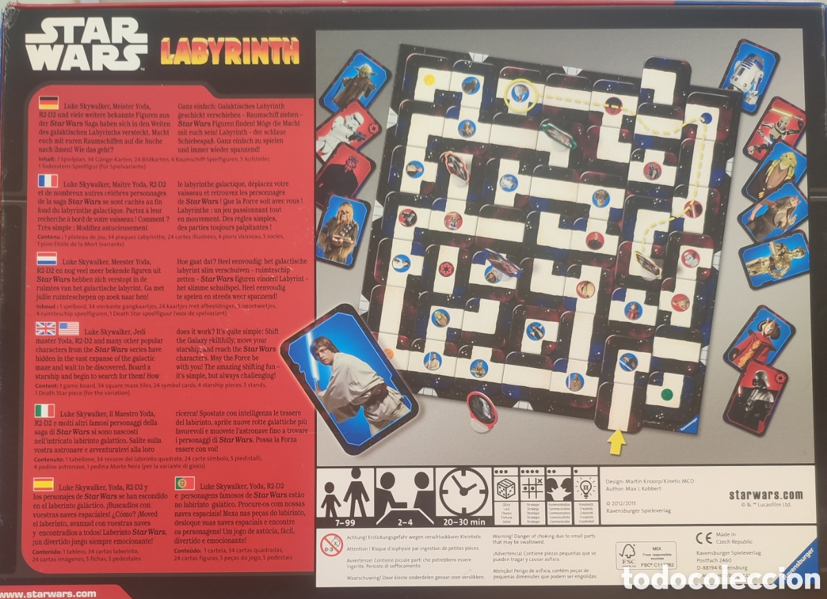 Juegos de mesa: Juegos labyrinth d&eacute; star wars - Foto 4