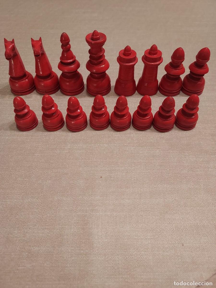 Juegos de mesa: FICHAS AJEDREZ MADERA - Foto 2