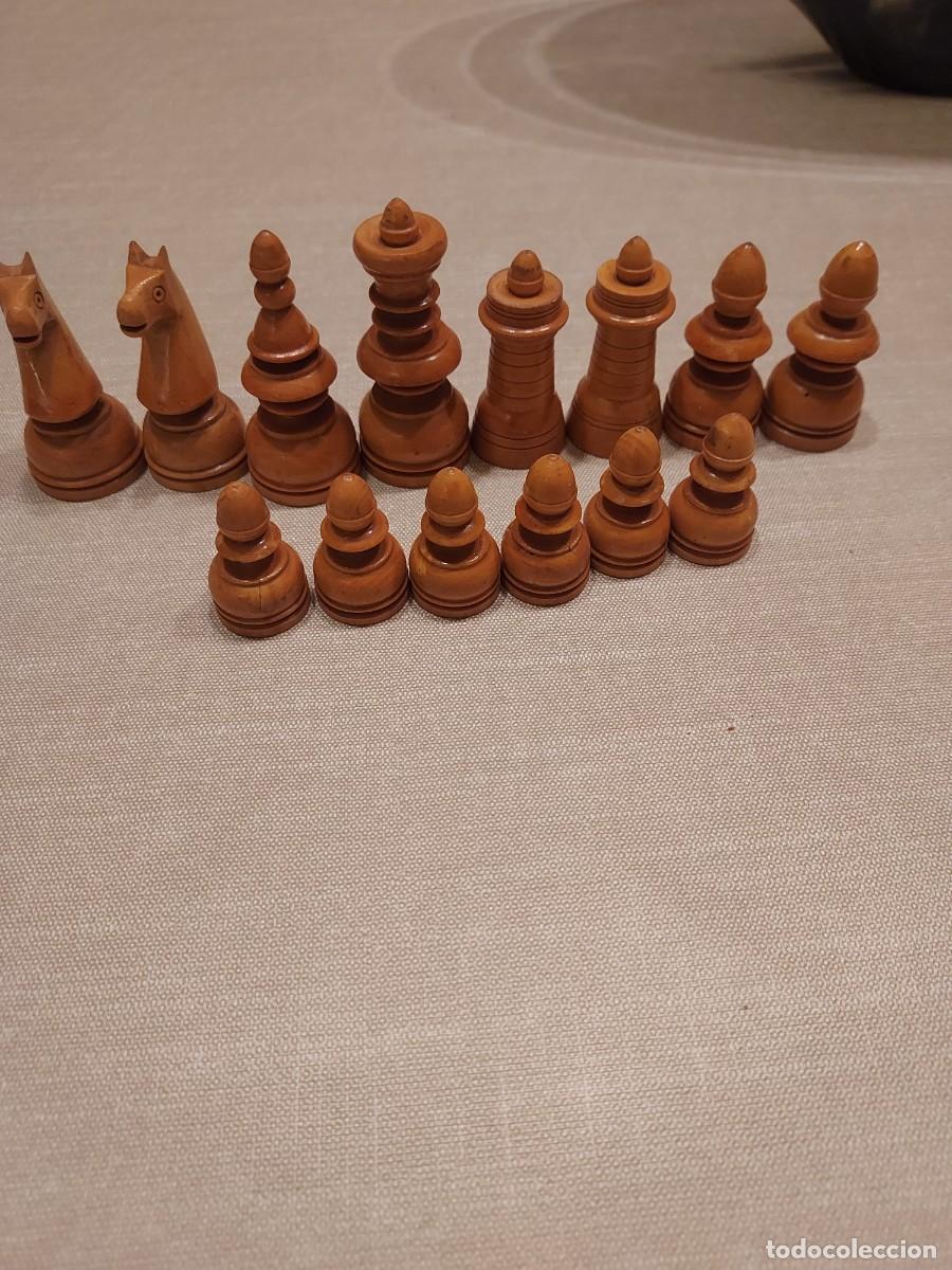 Juegos de mesa: FICHAS AJEDREZ MADERA - Foto 3
