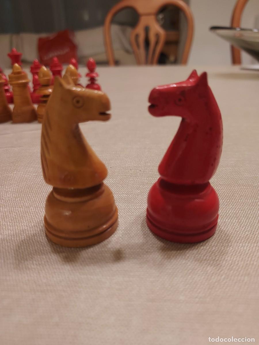 Juegos de mesa: FICHAS AJEDREZ MADERA - Foto 5