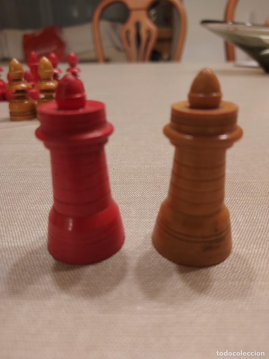 Juegos de mesa: FICHAS AJEDREZ MADERA - Foto 7