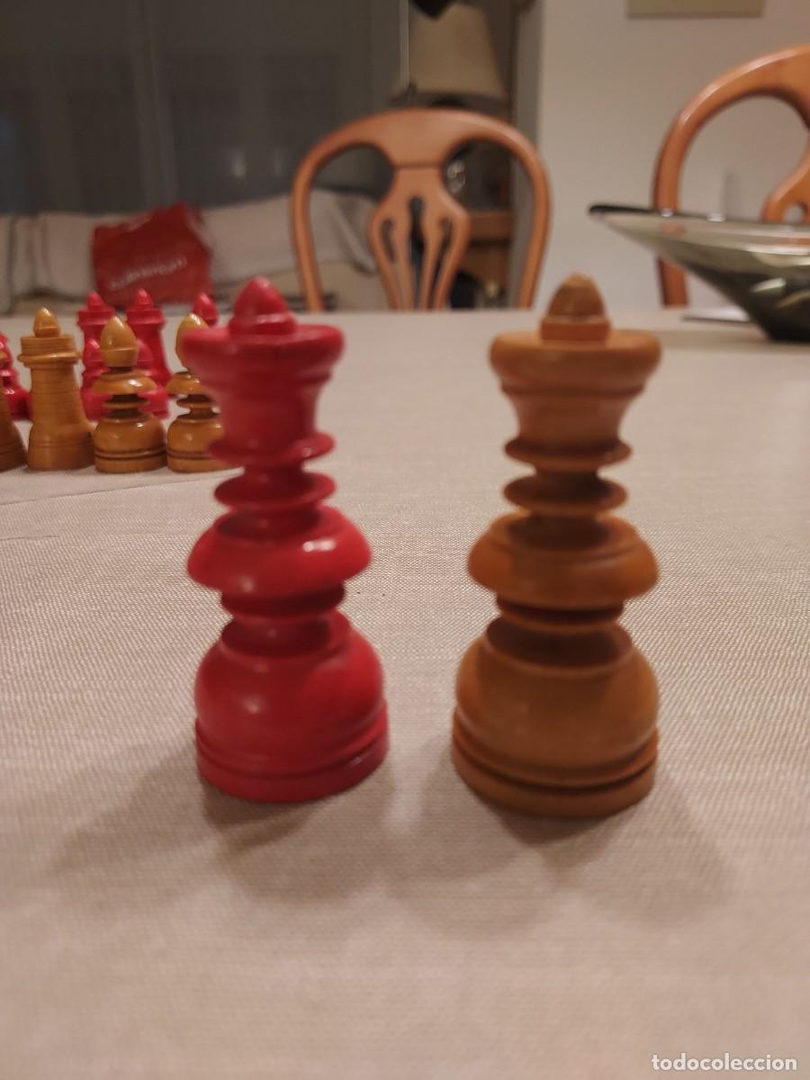Juegos de mesa: FICHAS AJEDREZ MADERA - Foto 9