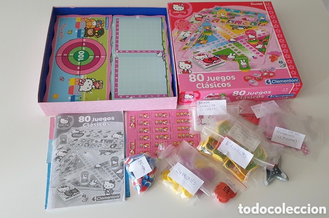 Juegos de mesa: 80 Juegos Cl&aacute;sicos Hello Kitty - Foto 2