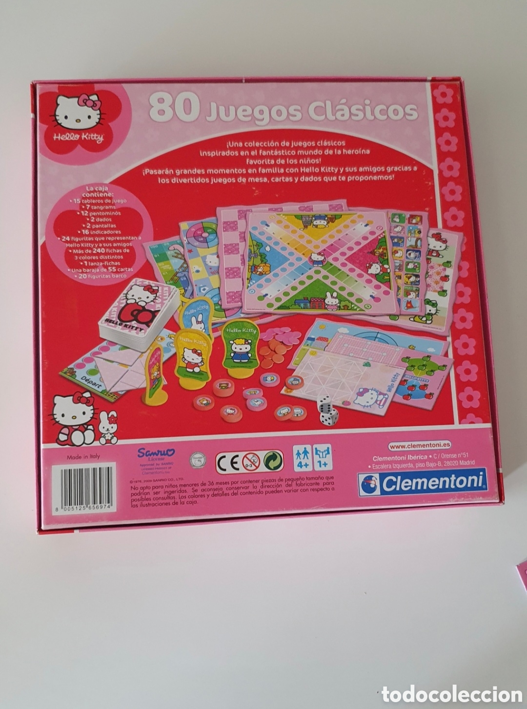 Juegos de mesa: 80 Juegos Cl&aacute;sicos Hello Kitty - Foto 1