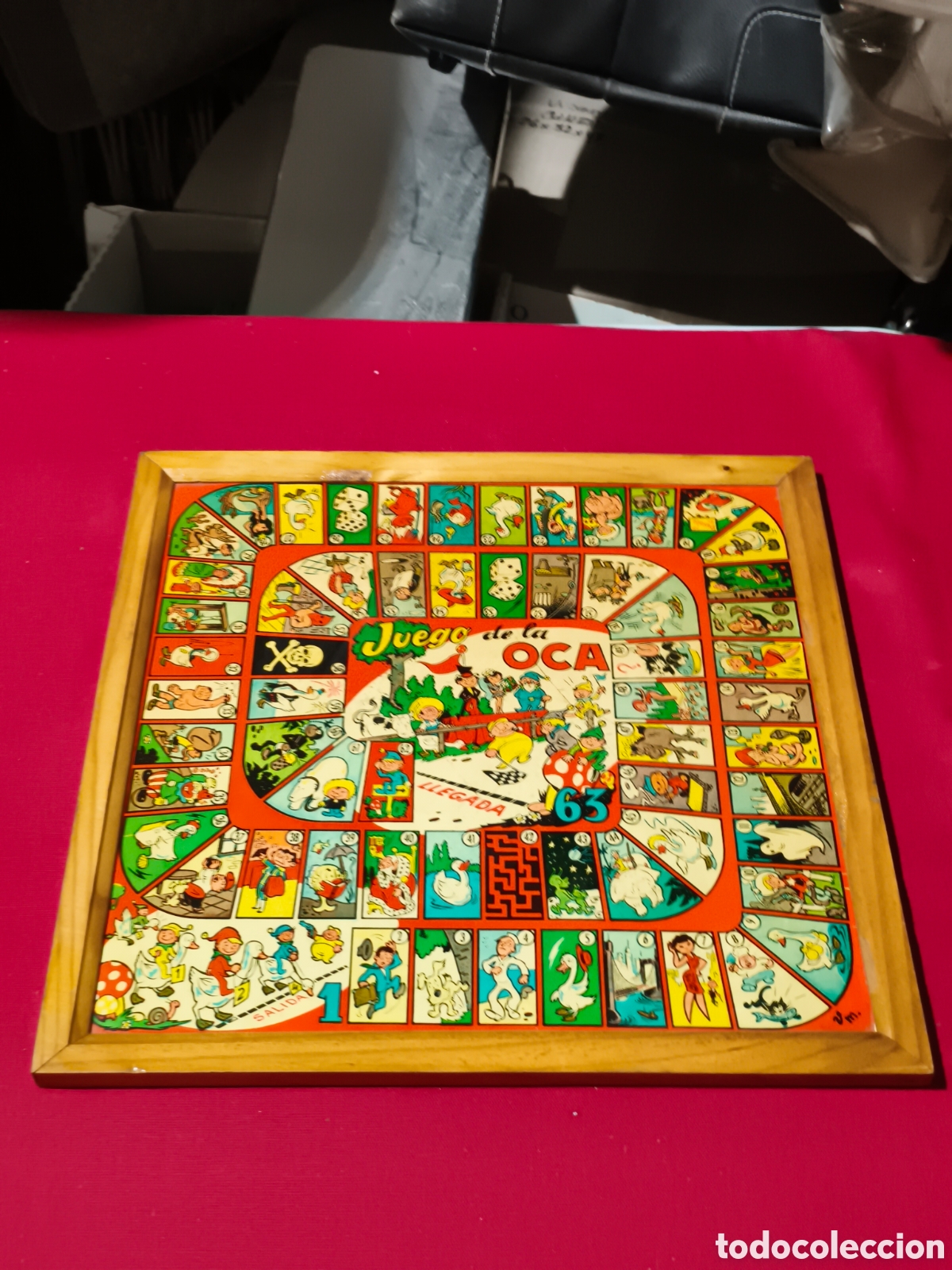 Juegos de mesa: Tablero de parch&iacute;s a&ntilde;os 70/80 - Foto 1