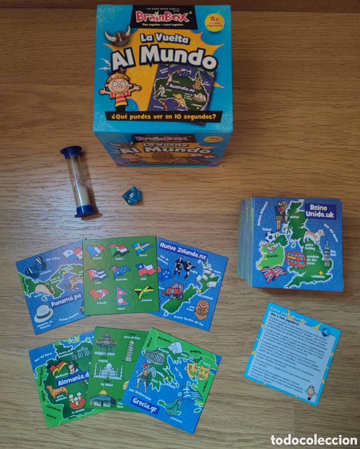 Juegos de mesa: Juego - BrainBox La Vuelta Al Mundo - Foto 2